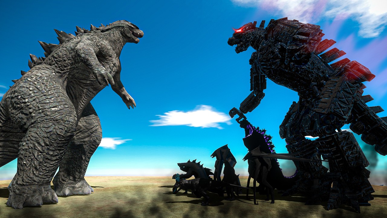 Godzilla 2014 Returns vs Mysterious Titans | ARBS