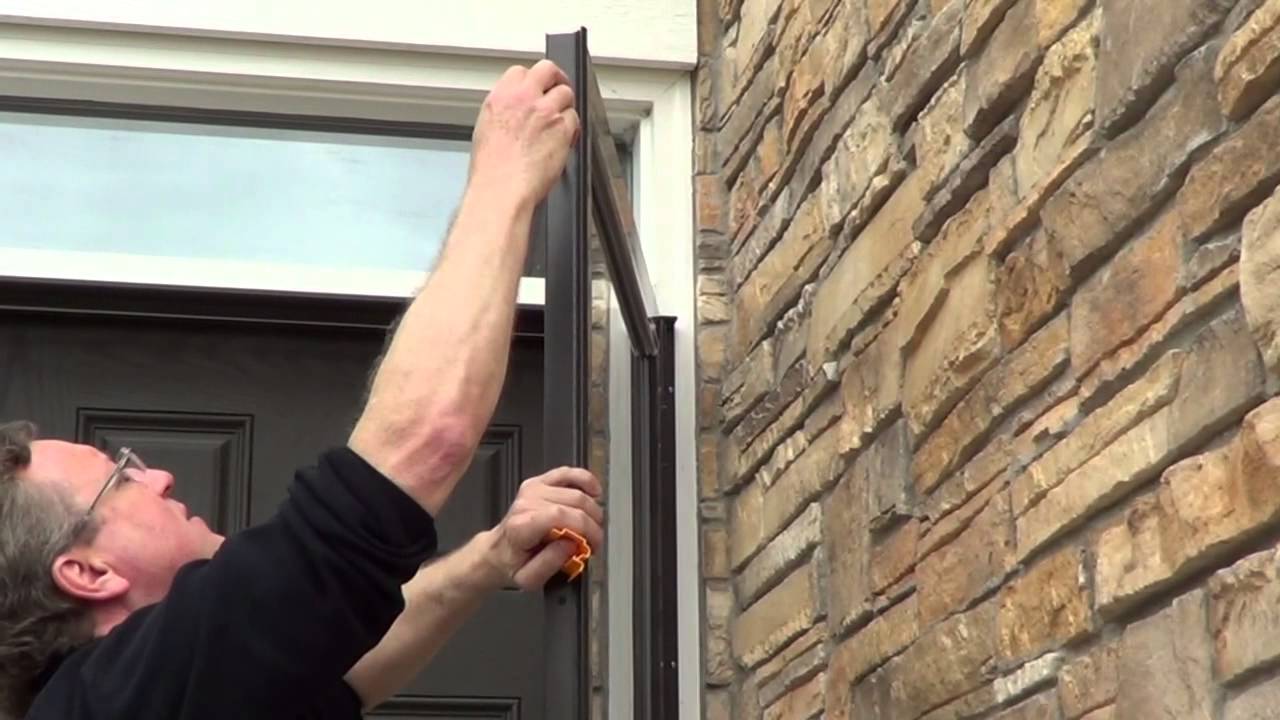 How to Install a Storm Door - Andersen 3000
