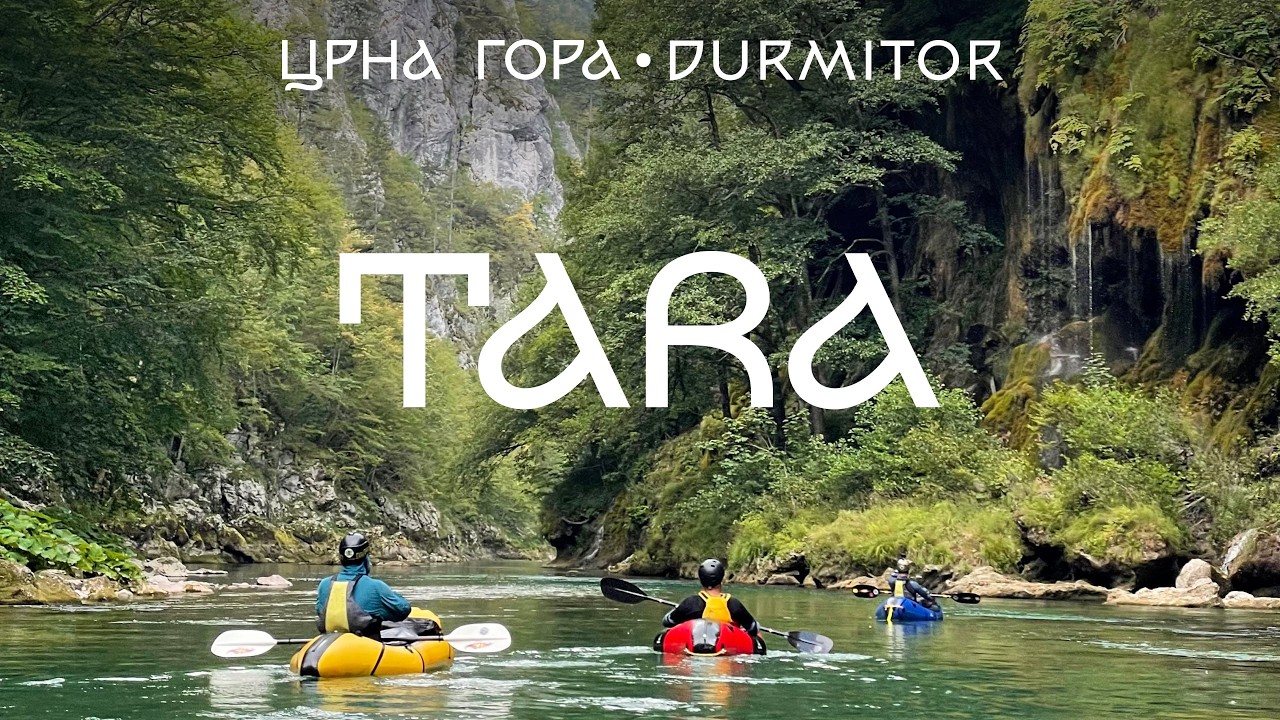 Tara & Drina 2024 (Montenegro and Bosnia packrafting trip)