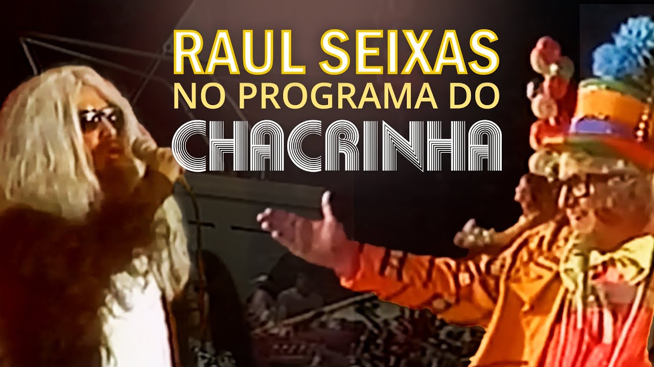 Raul Seixas canta "Aluga-se" no Programa do Chacrinha (1981)