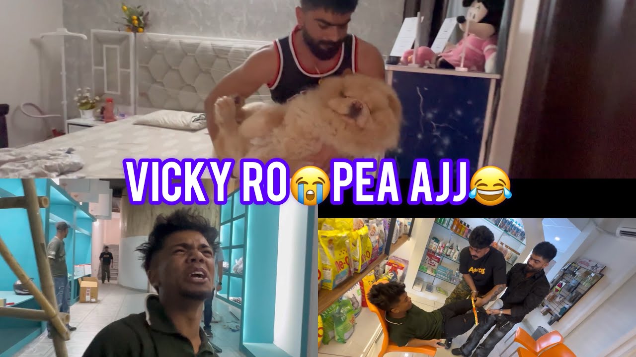 Vicky Naal Maadi Hoyi Ajj Tan😂🙌🏻Shukal Mela Pura😹Nai Talde👻|| Sajan Jagpalpuria || Daily Vlogs💯