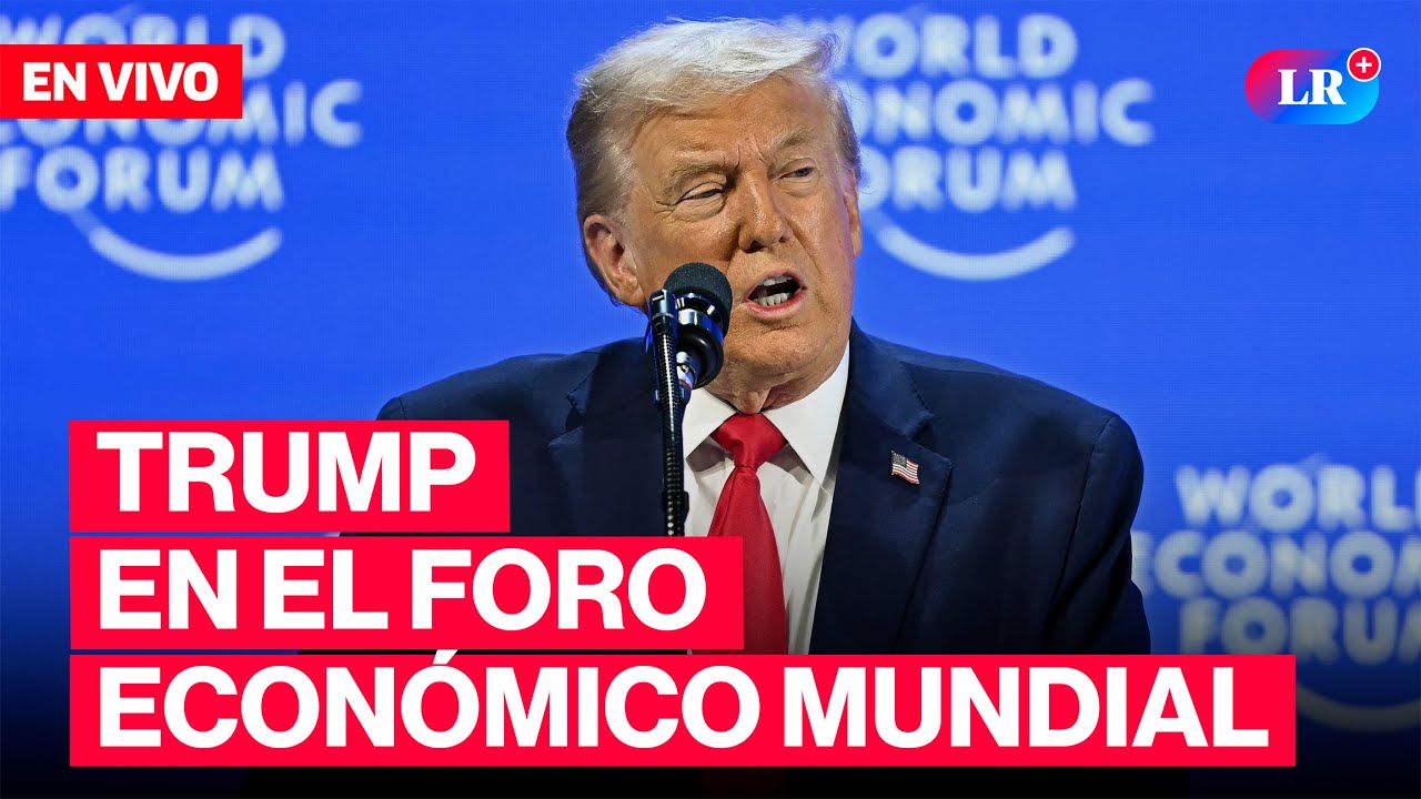 🔴 EN VIVO ESPAÑOL: DONALD TRUMP DA DISCURSO EN EL FORO ECONÓMICO MUNDIAL