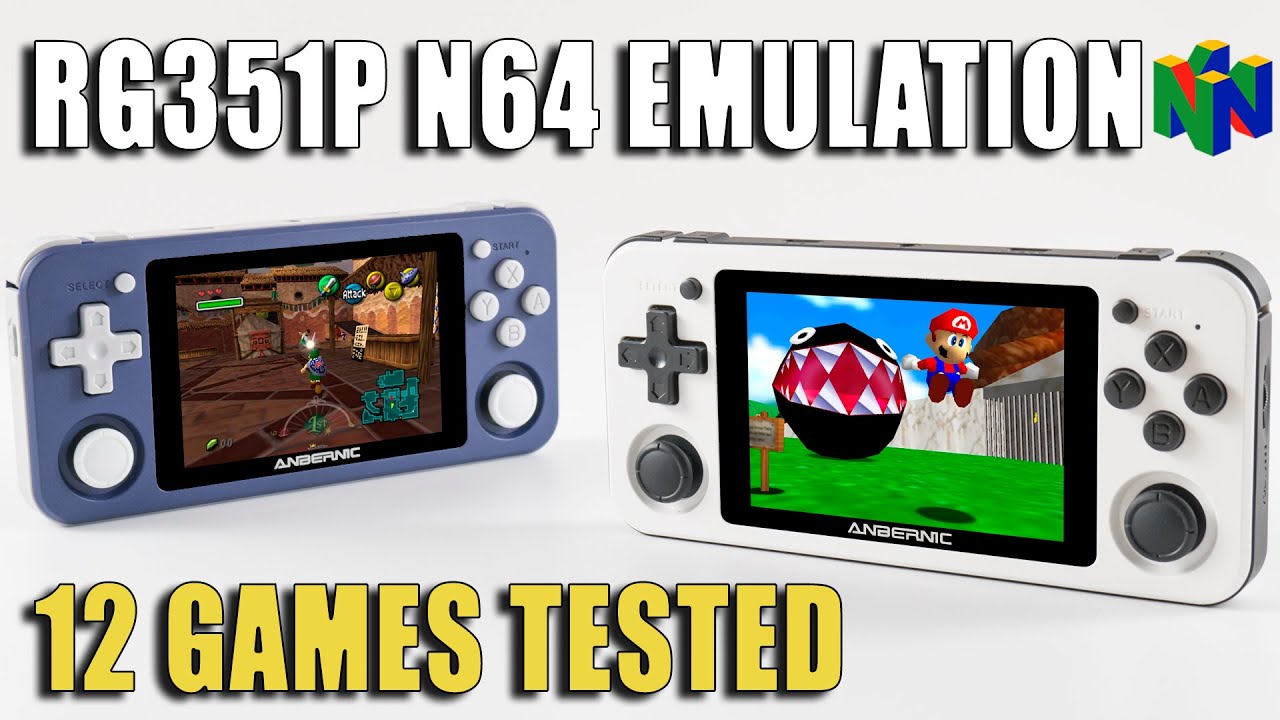 RG351p N64 Emulation Test!