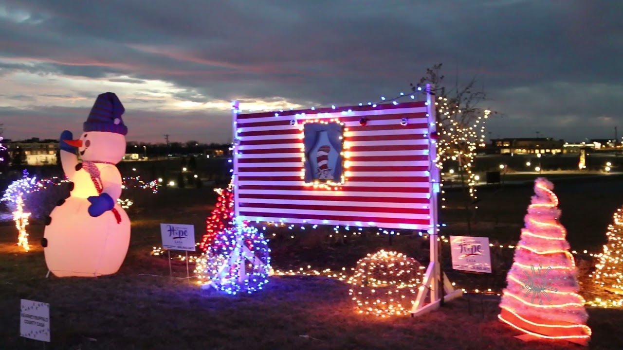 Watch Now: Yanney Heritage Park in Kearney lights up for holiday festival