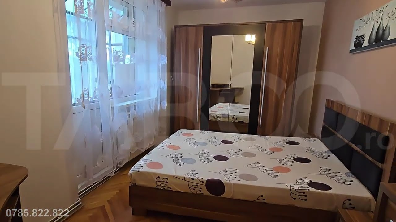 Apartament decomandat de vanzare cu 2 camere balcon boxa Vasile Aaron