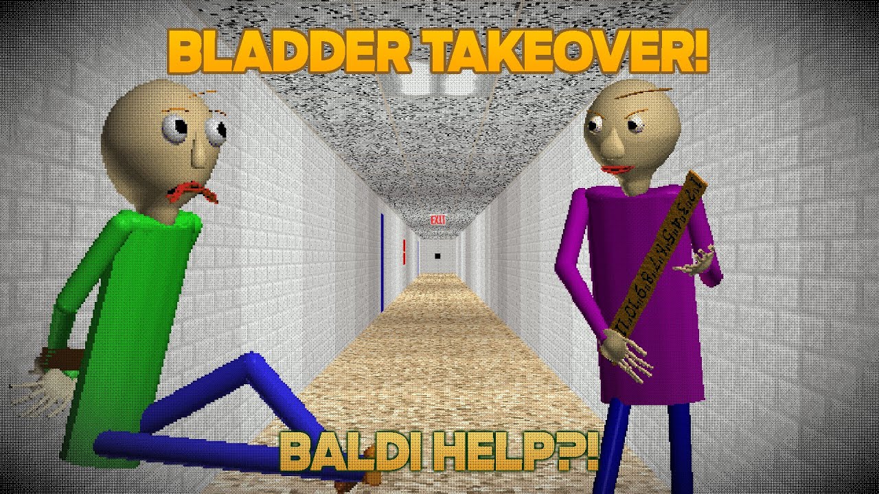Спасите Балди?! | Bladder TakeOver Schoolhouse [мод Baldi's Basics]