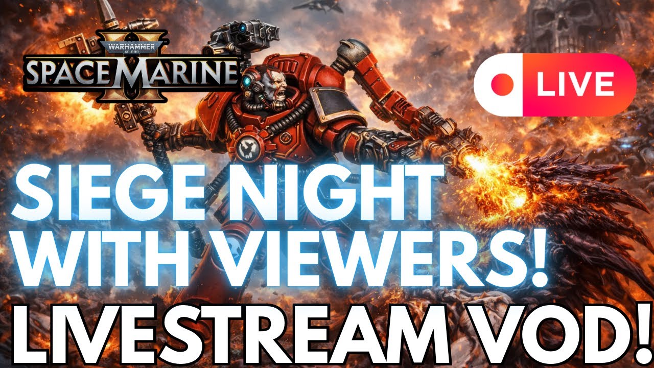 Playing With Viewers!| Ask For Invite Code | Space Marine 2