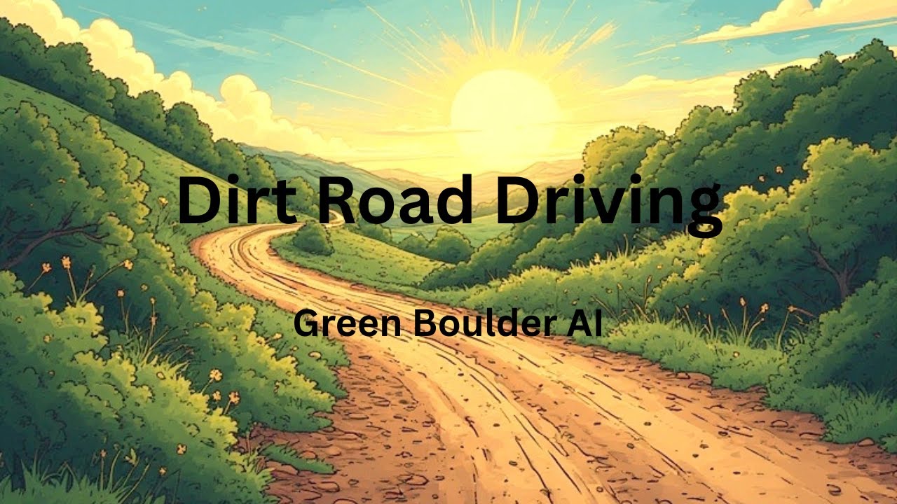 Dirt Road Driving - Green Boulder AI Music
