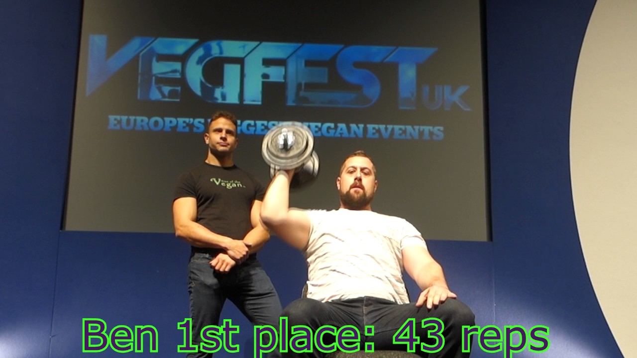 Vegfest London 2016: Vegan bodybuilding Male Contest