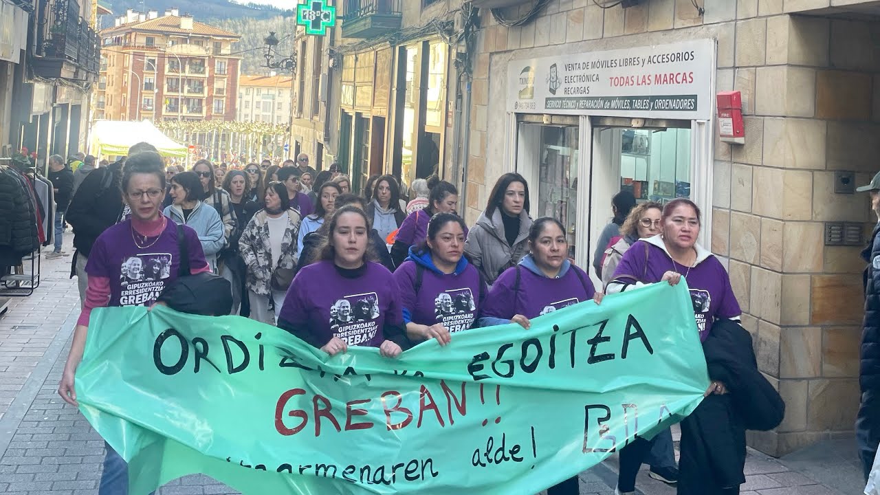 Ordiziako egoitzako langileak greba mugagabean