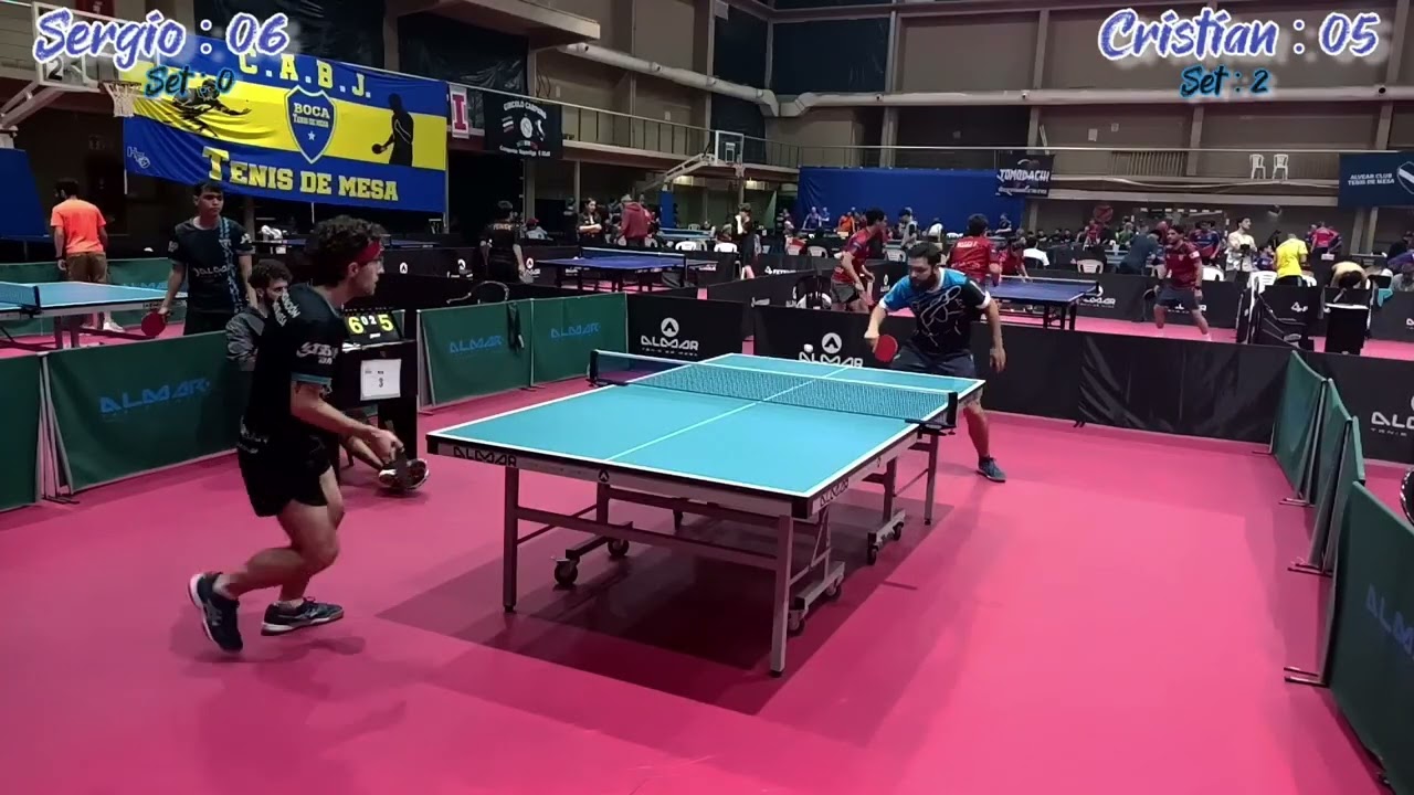 Cristian Kubrak vs Sergio Chamorro/ 5ta Cat. Liga de equipo FETEMBA 