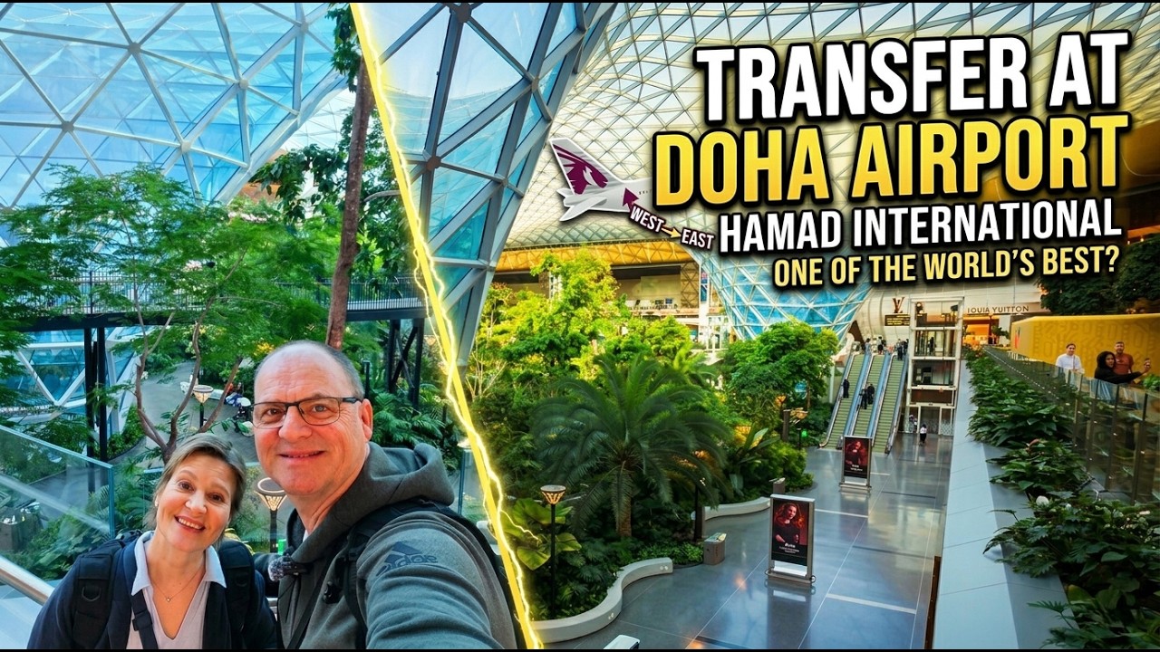 Transfer at Doha Airport - Connection Flight at Hamad International Gate to Gate - Flight with Qatar