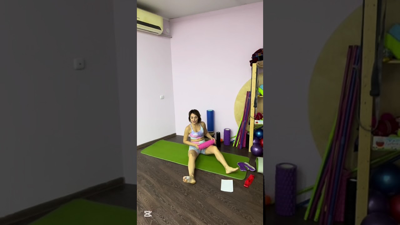 Мфр, ягодицы, растяжка
