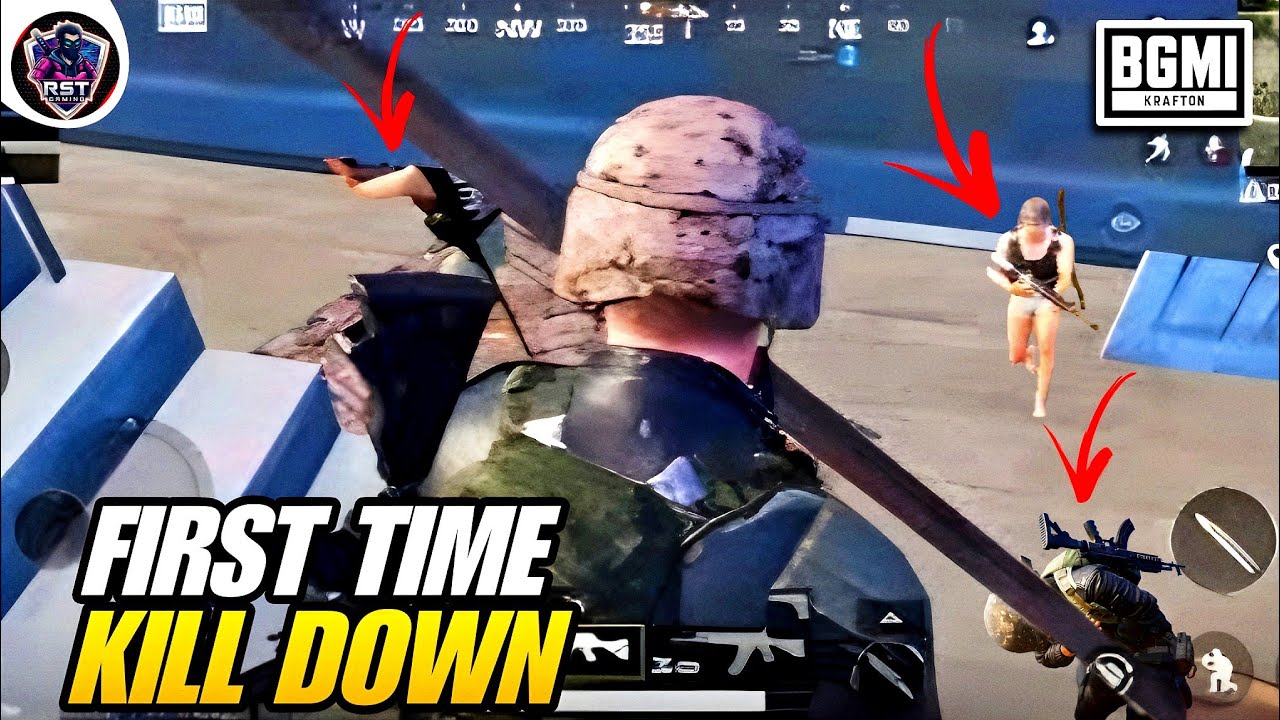 4 KILL fist time 👊 -BGMI ! RST GAMING |#bgmi #indiangamer #mobilegame #youtube 