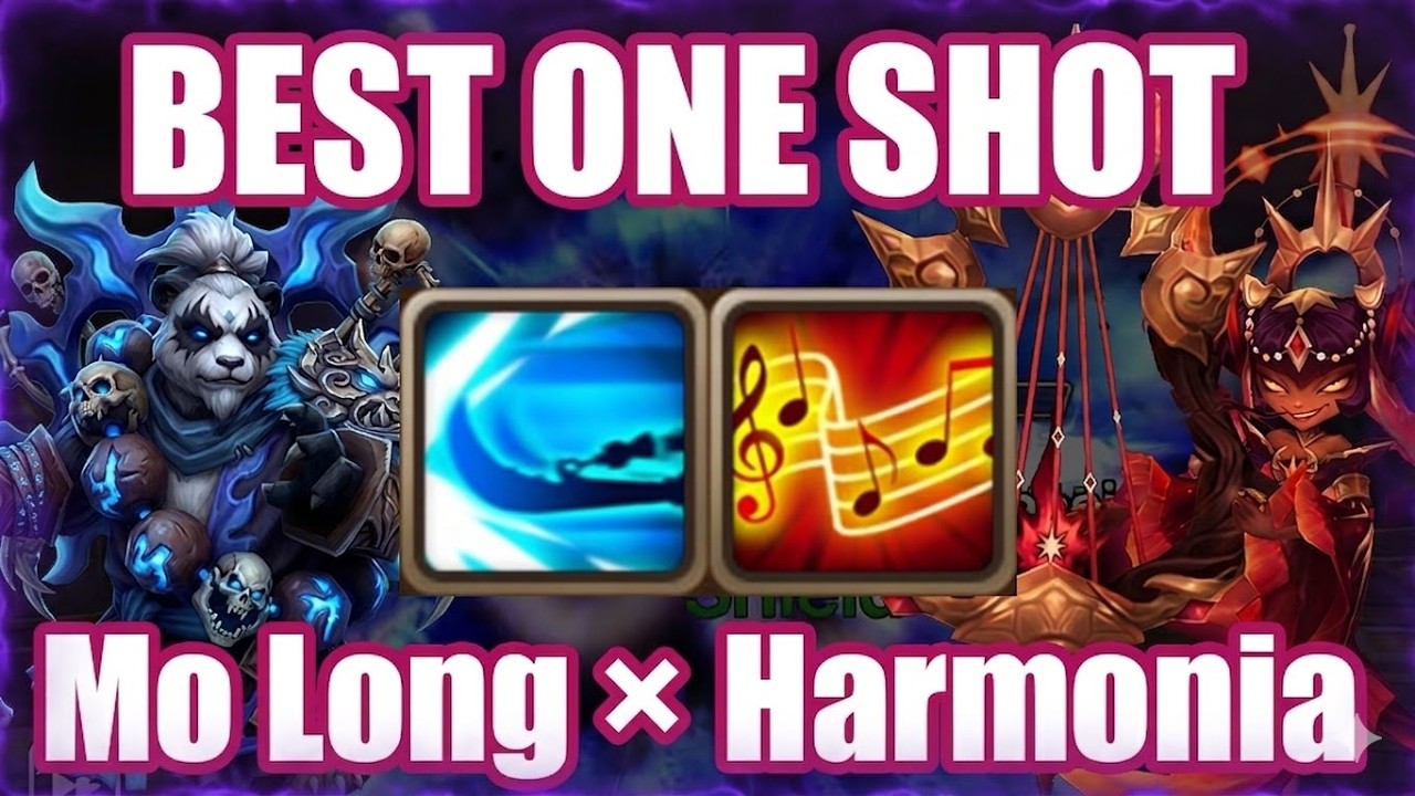 The Legendary Best One-Shot Combo Returns &ndash; Mo Long & Harmonia Are Back🫶🫶🫶【Summoners War RTA】