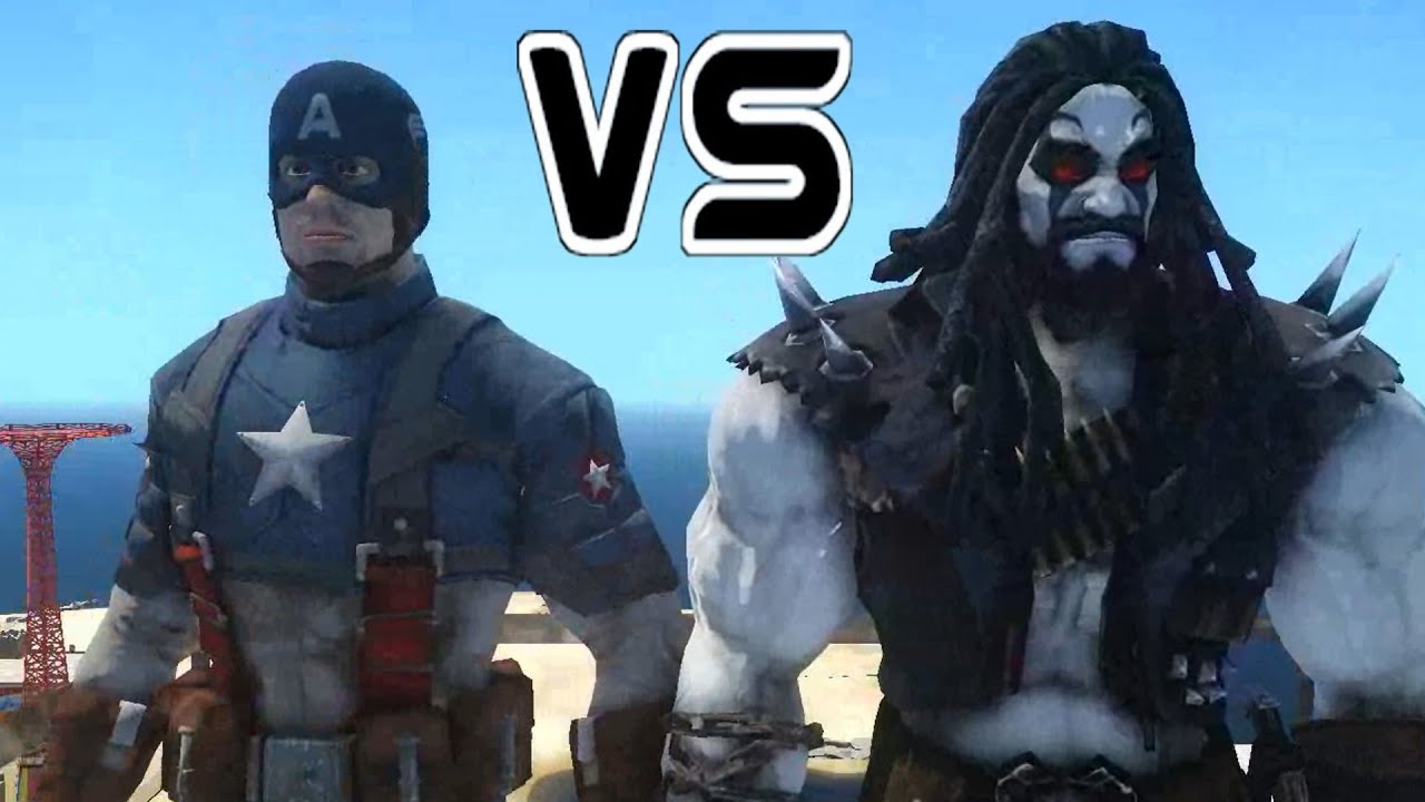 CAPTAIN AMERICA VS LOBO - EPIC BATTLE