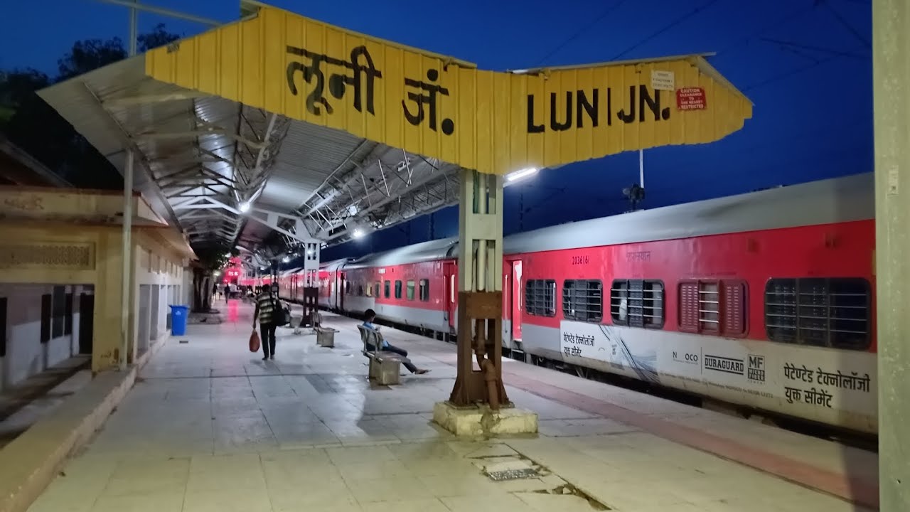 Journey in 20492 Sabarmati - Jaisalmer SF Express Train 