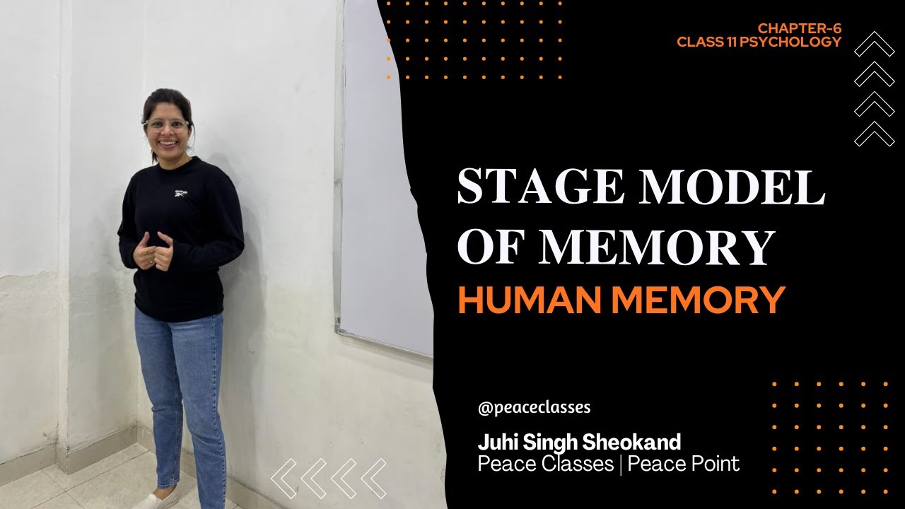 Stage Model of Memory | Information Processing Approach | Class 11 Psychology