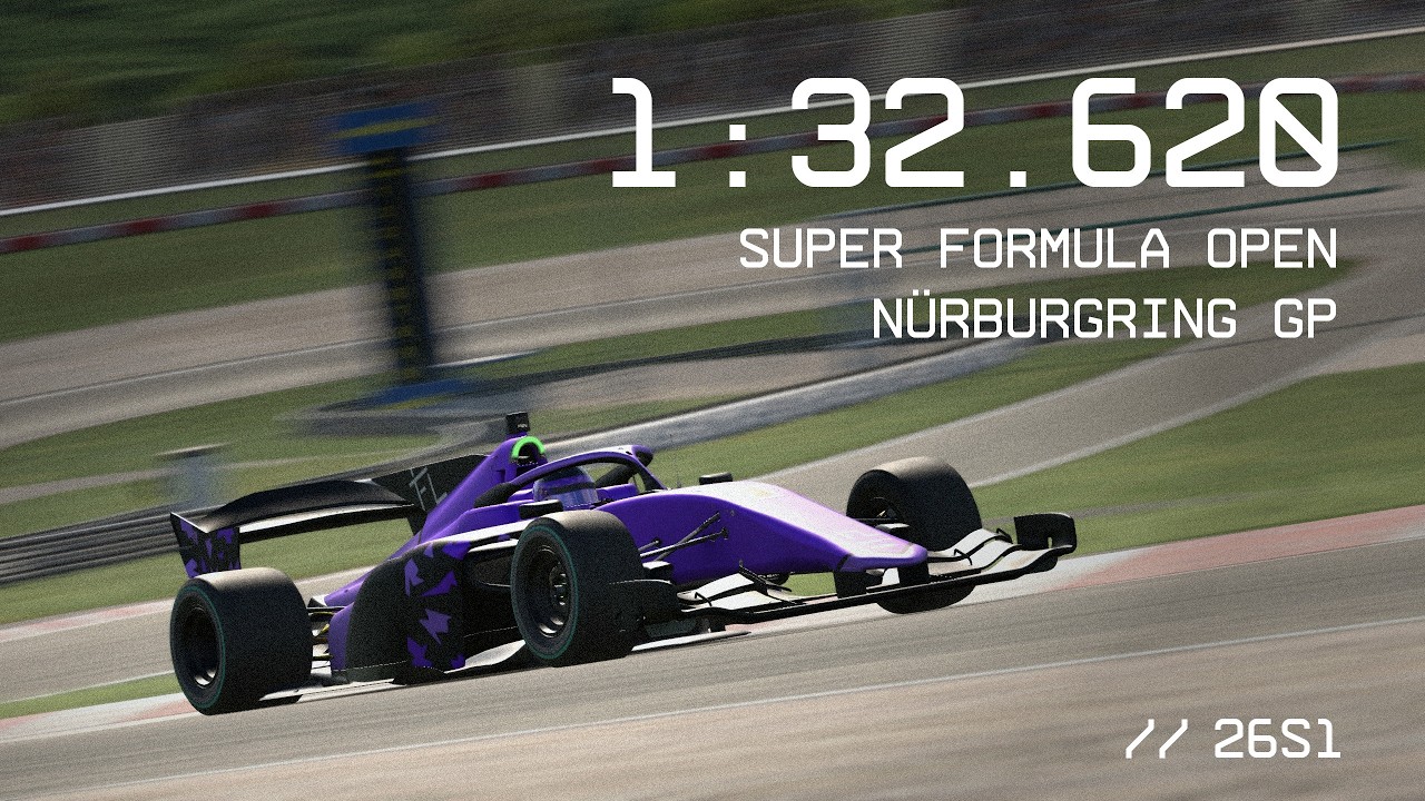 Race Hotlap | Super Formula Open - Nürburgring GP | 26S1