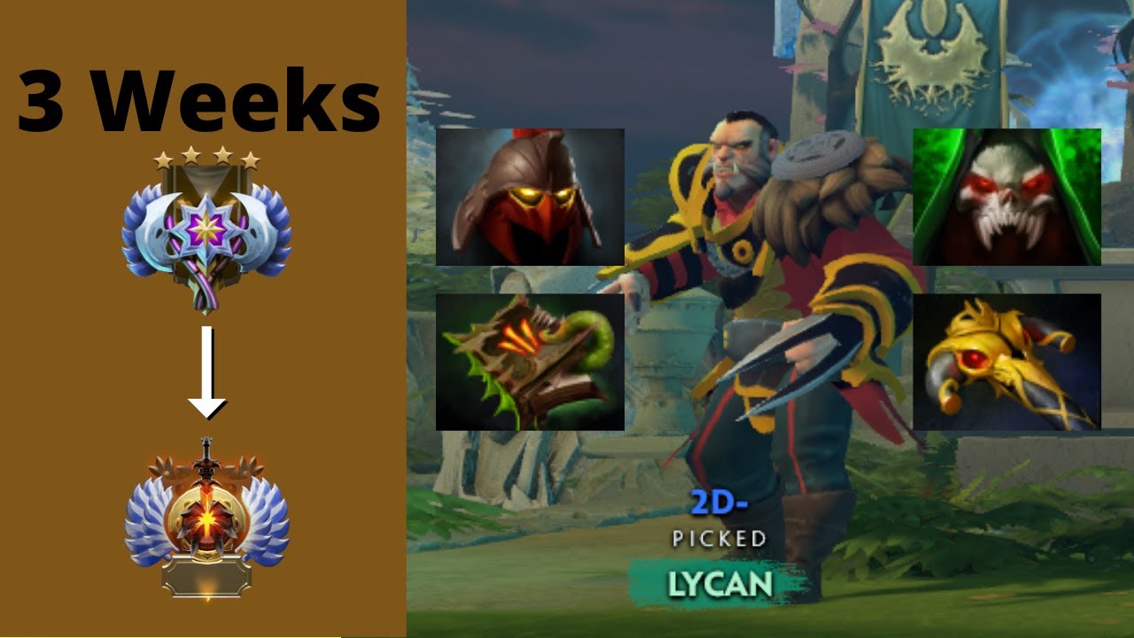 Lycan Offlane Guide (7.25): From Ancient to Immortal in 3 Weeks With Offlane Lycan