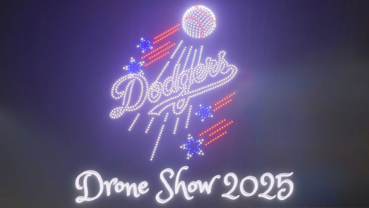 Dodger’s Drone Show Full Video 2025