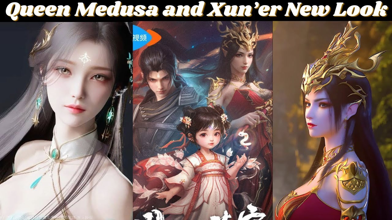 Queen Medusa and Xun’er New Look | BTTH | Hindi | Explained | TGR | ATG | Novel Based 