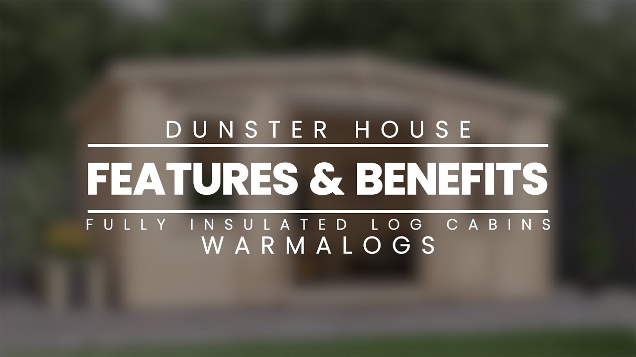 Домики Warmalog — особенности и преимущества | Dunster House Ltd