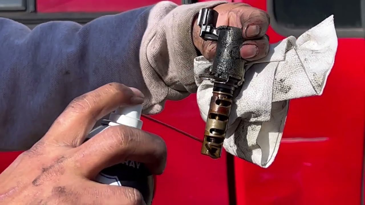 Cómo limpiar la válvula vvt en Toyota corolla 2007
