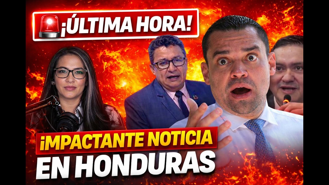 ¡ÚLTIMA HORA! ESTO DESTAPARON Y HONDURAS QUEDÓ EN SHOCK 😱¡DEL CAOS A LA MEDALLA! CONGRESO PREMIA A A