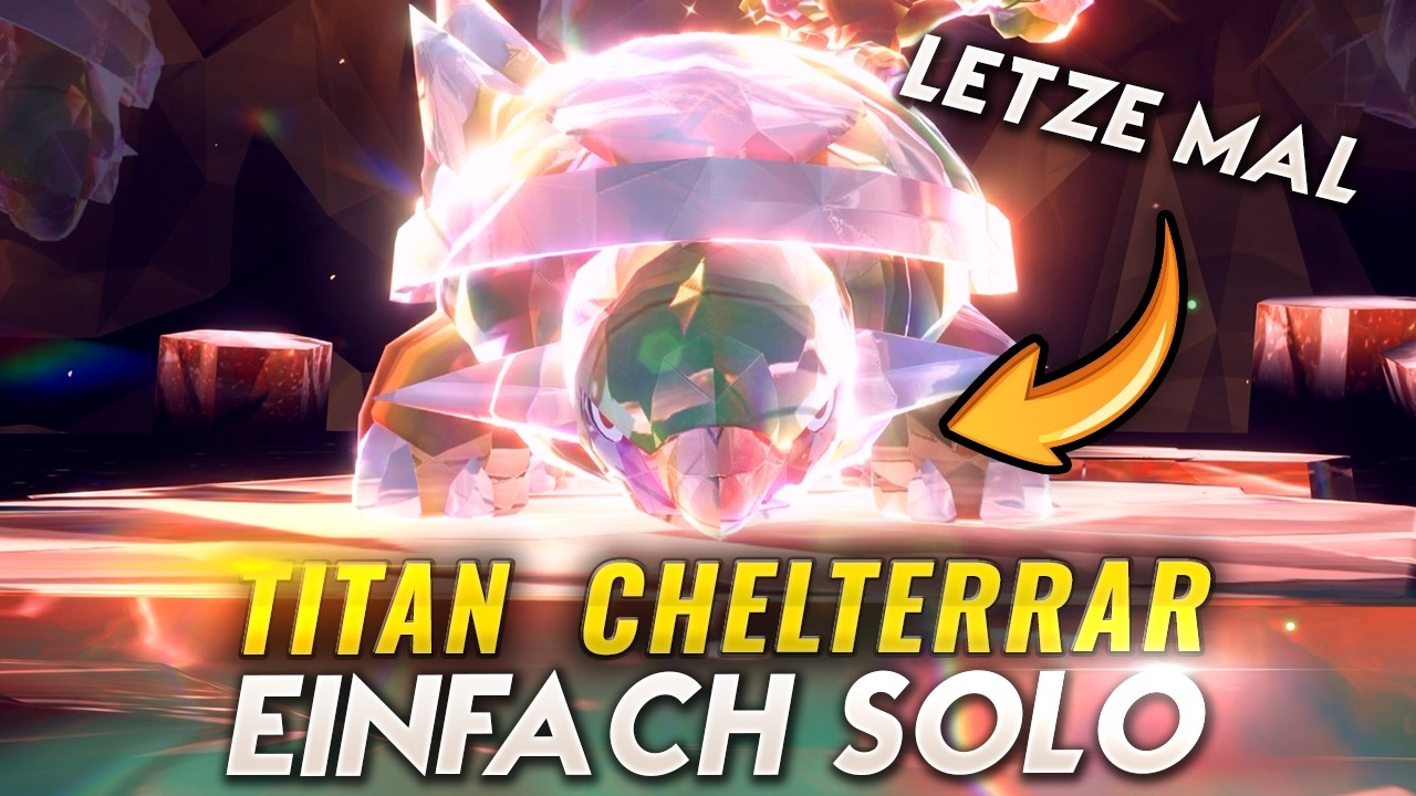 Solo 7★Chelterrar Einfach & Schnell besiegen! Guide für Pokemon Karmesin und Purpur