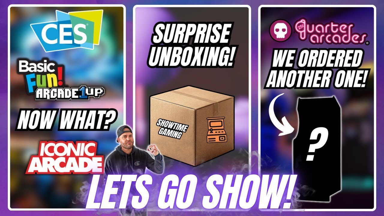 CES No News - Good News?, Showtime Gaming Unboxing, And Numskull Quarter Arcades Did It Again!