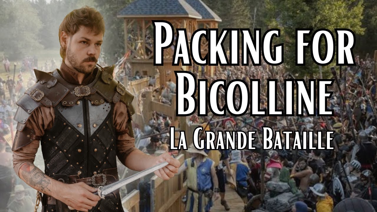 My packing list for Bicolline LARP 2025