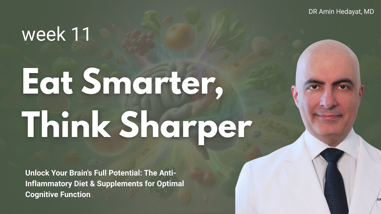 Anti-Inflammatory Diet & Supplements for Optimal Brain Performance