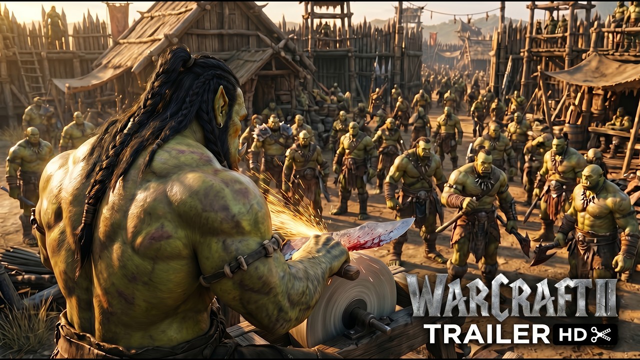 Warcraft: Tides of Darkness &mdash; AI Remastered Fan Trailer | Classic Fantasy Reimagined