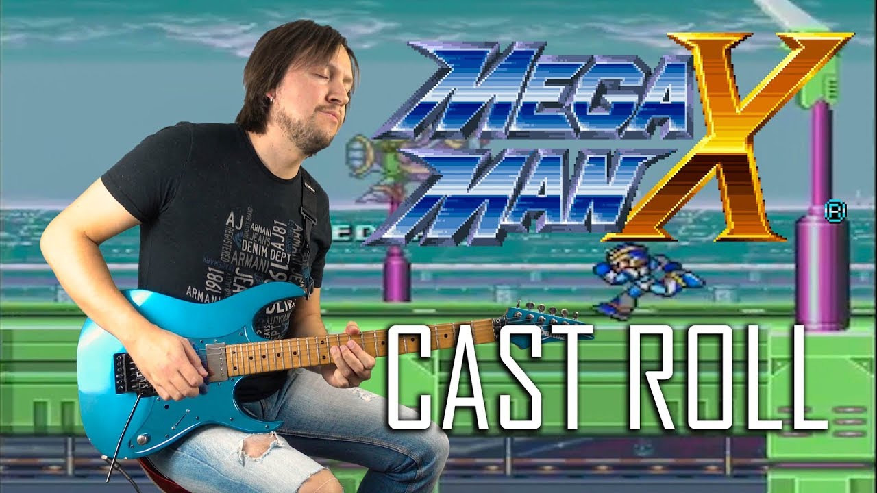 Megaman X - Cast Roll - Guitar Cover