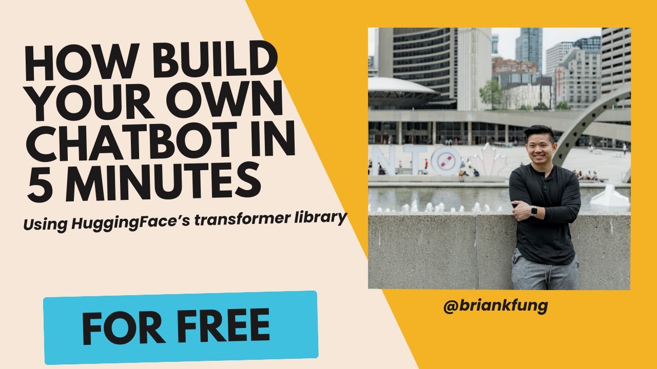 How to build your own chatbot in 5 minutes!