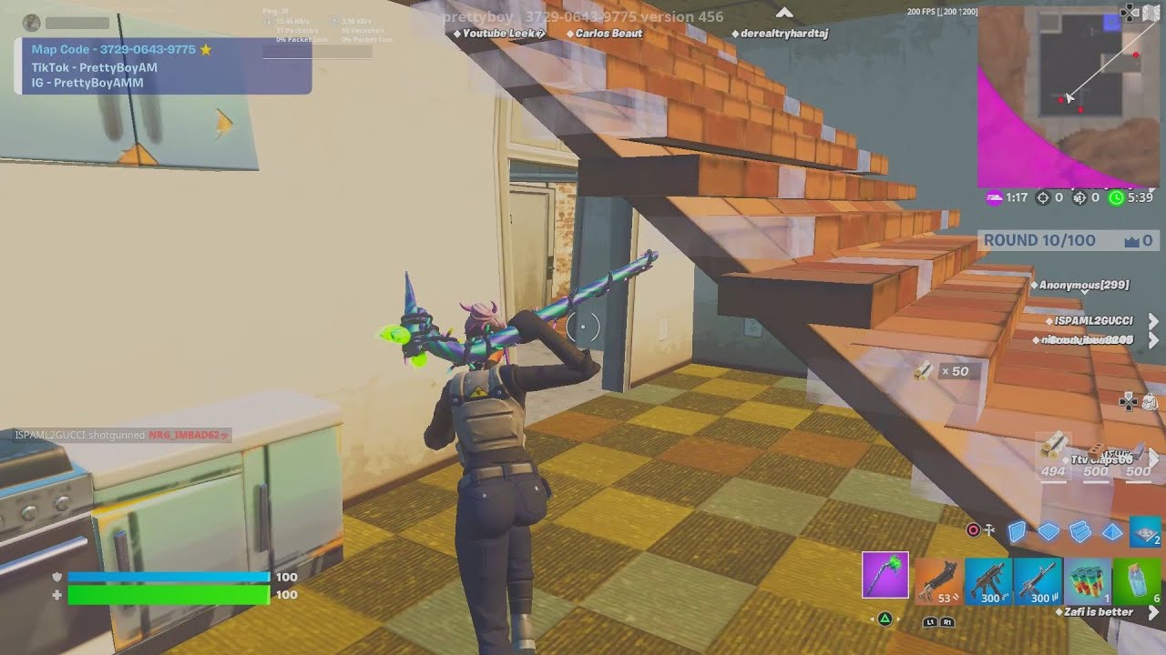 BRACER Skin & Minty Axe Gameplay (Fortnite)