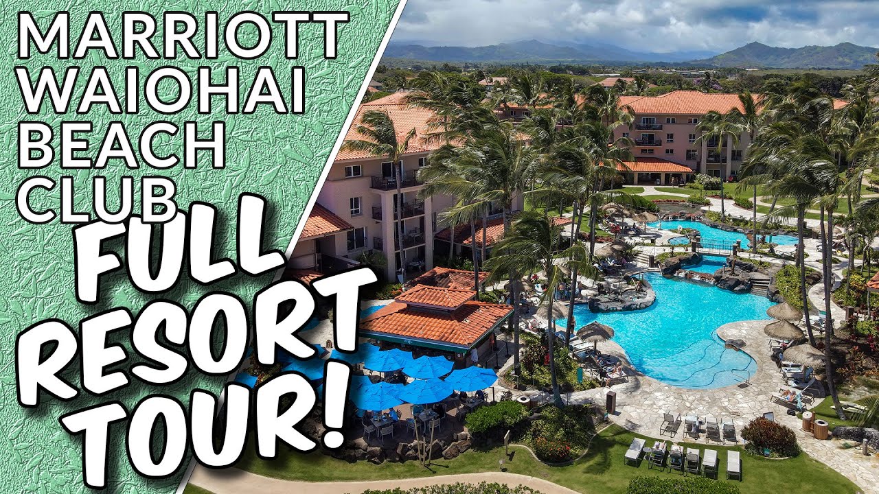 Marriott Waiohai Beach Club, Poipu, Kauai Hawaii