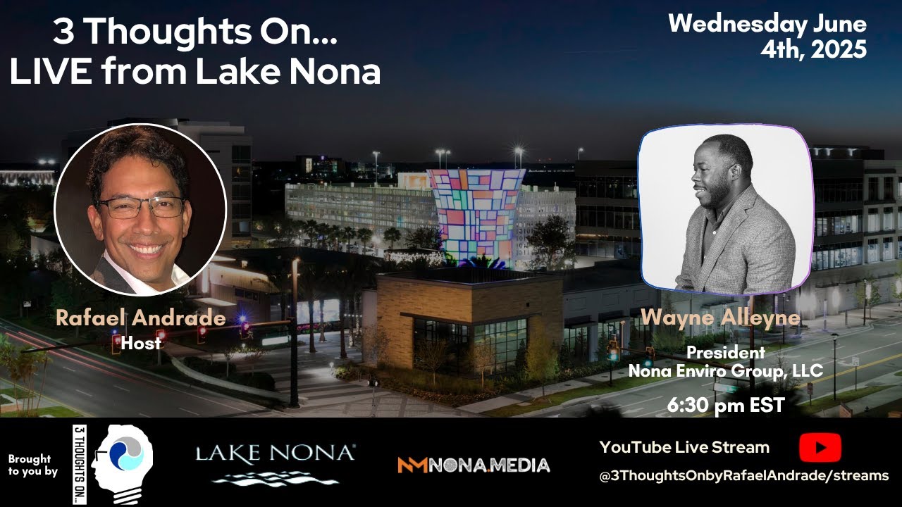 Wayne Alleyne @ 3 Thoughts On... LIVE from Lake Nona