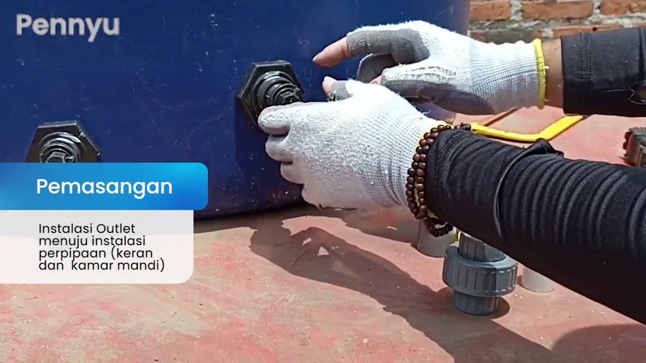 CARA MUDAH MEMASANG TANGKI AIR YANG BAIK DAN IDEAL