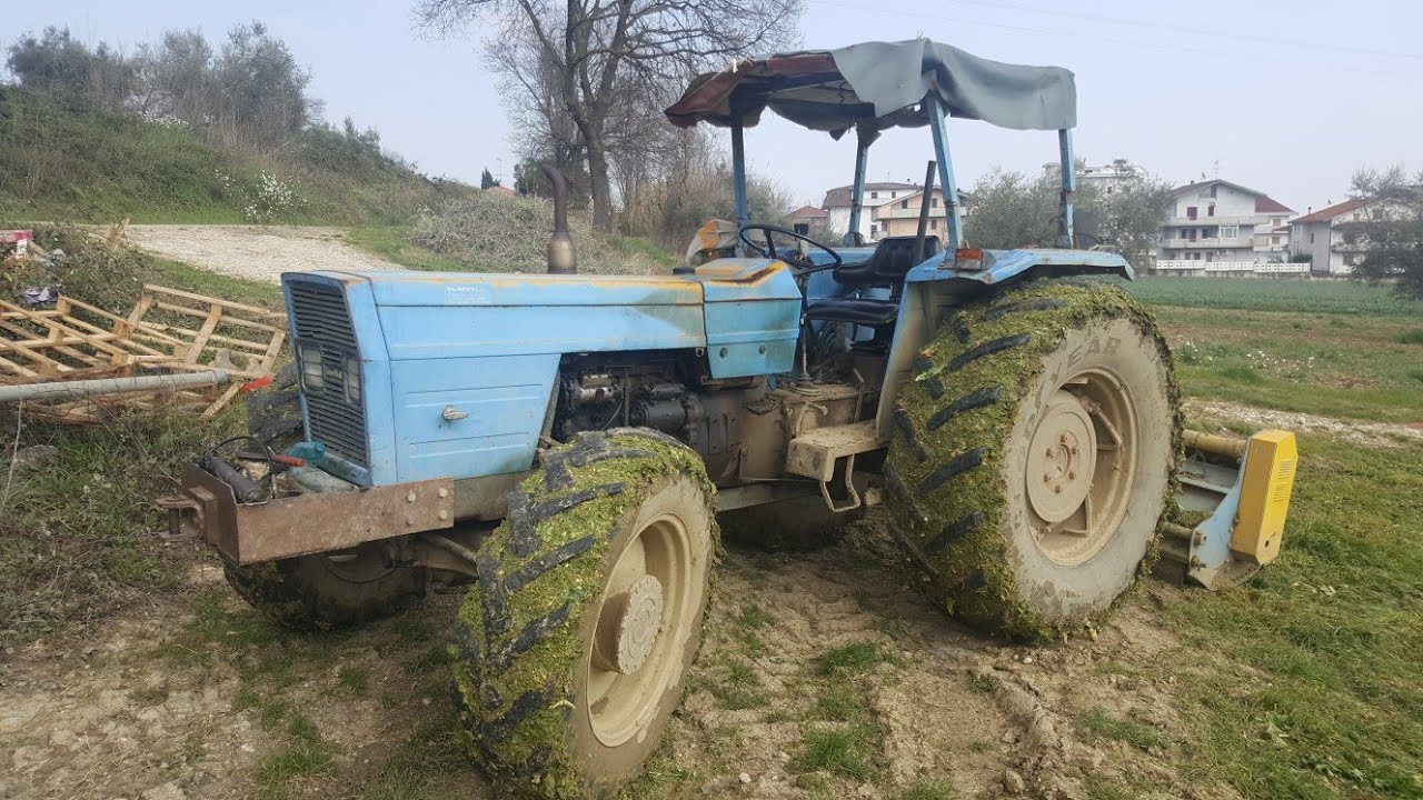 TRINCIATURA CAVOLFIORI DOPO LA RACCOLTA | LANDINI 8500 + TRINCIASARMENTI ZANON 2.10 metri