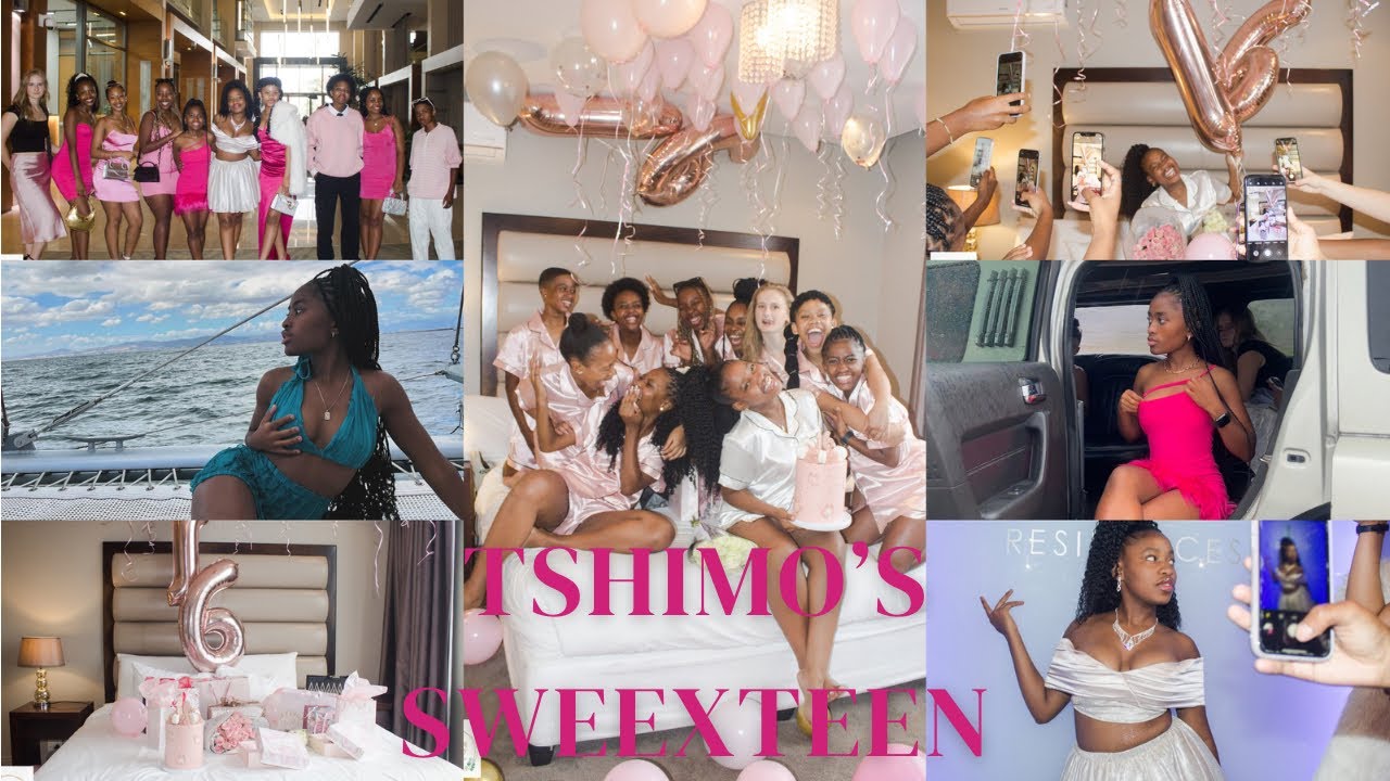 #vlog Tshimo’s Sweet 16 Celebration💕| photoshoot| dinner | limo ride | yatch cruise