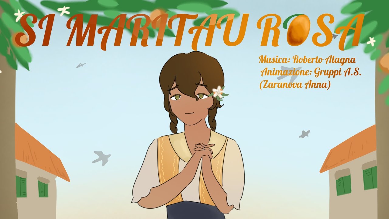 Si maritau Rosa - Roberto Alagna (fan animation)