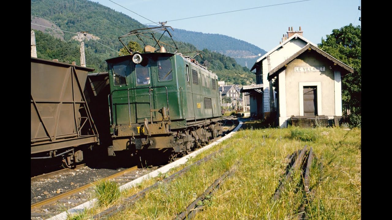 Le chemin de fer de la Mure dans les années 80