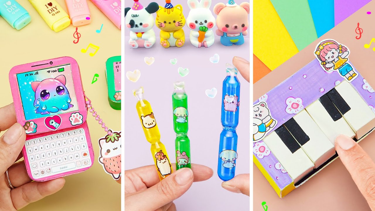 Paper craft / Easy to make/ how to make/ miniature craft/ school project / Tonni art and craft