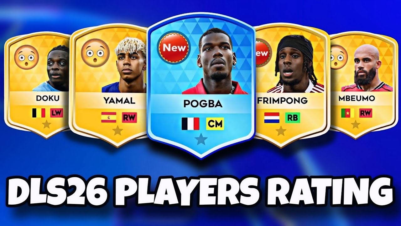 DLS26 PLAYERS RATING UPGRADE | DREAM LEAGUE SOCCER 2026!!