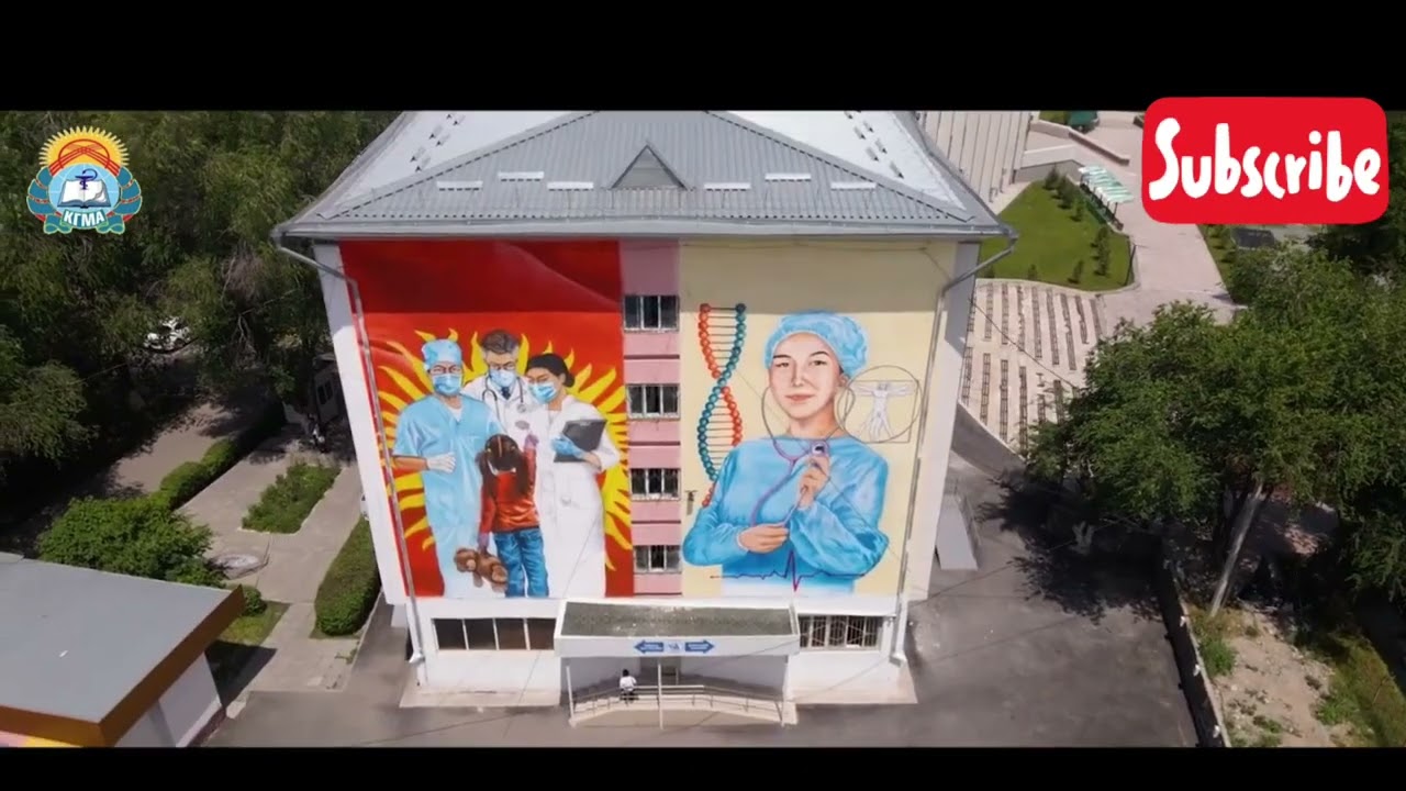 Full Campus Tour of KSMA Bishkek, Kyrgyztan #mbbs #college #mbbsabroad #ksma #ksmacampus