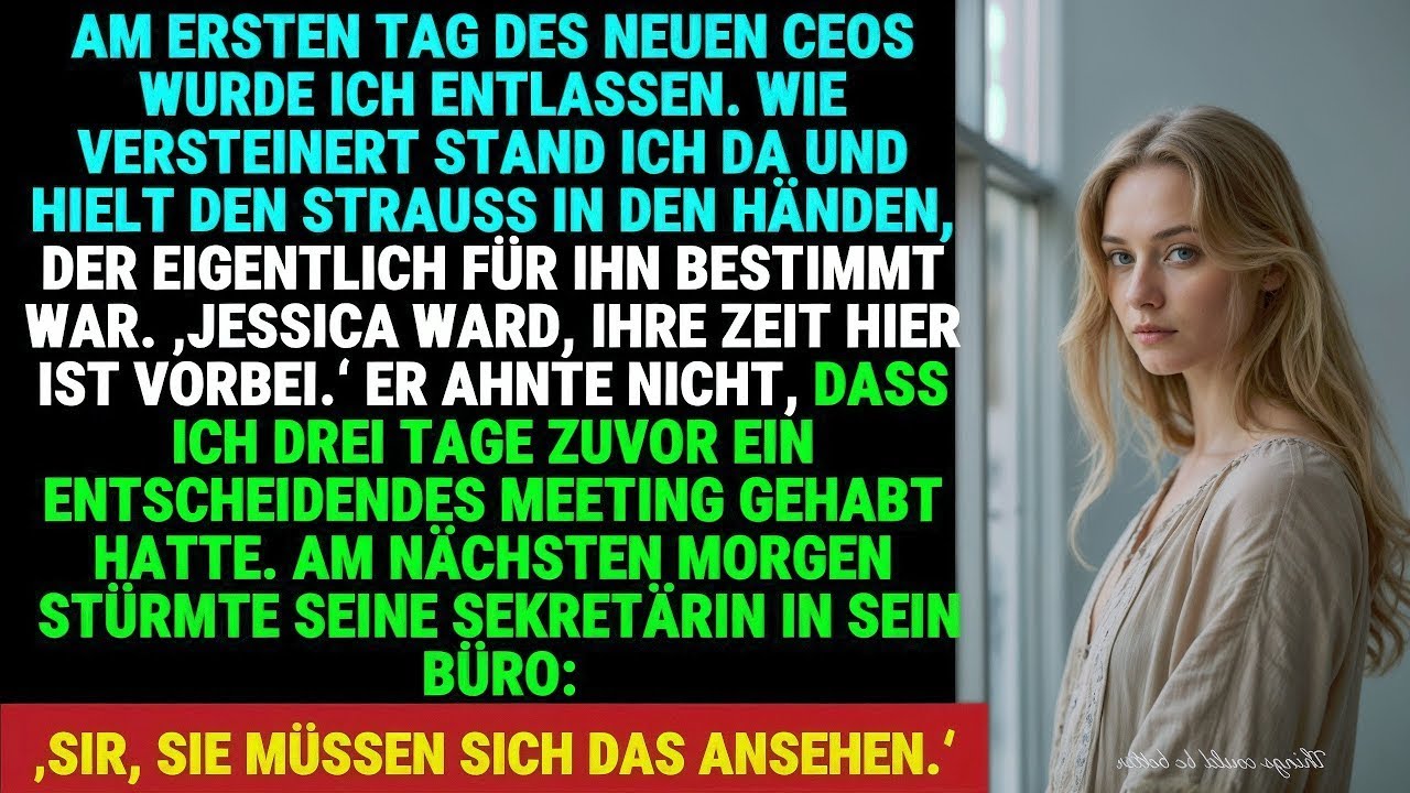 DER NEUE CEO FEUERTE MICH AN SEINEM ERSTEN TAG, AM NÄCHSTEN MORGEN STÜRMTE SEINE SEKRETÄRIN IN SE