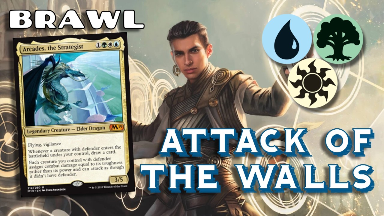 Wall, Wall, Wall, What Have We Here? - Arcades, the Strategist - Brawl MTG Arena Gameplay
