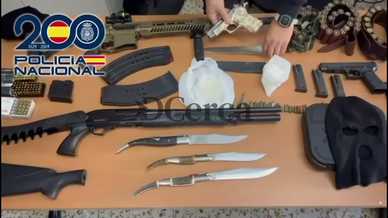 Desmantelan las guarderías de la droga de una banda criminal armada en El Ejido